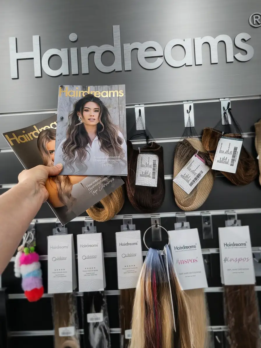 Hairdreams Haarverlängerung Auswahl